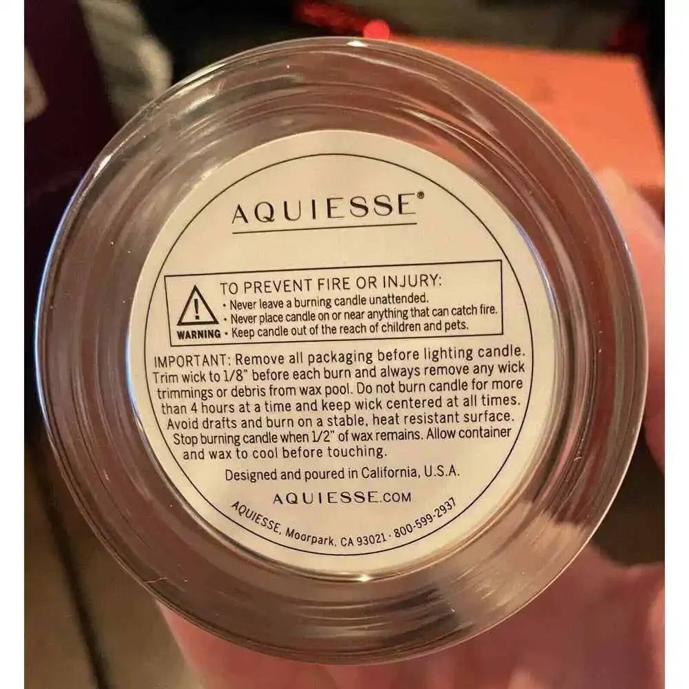 AQUIESSE new box